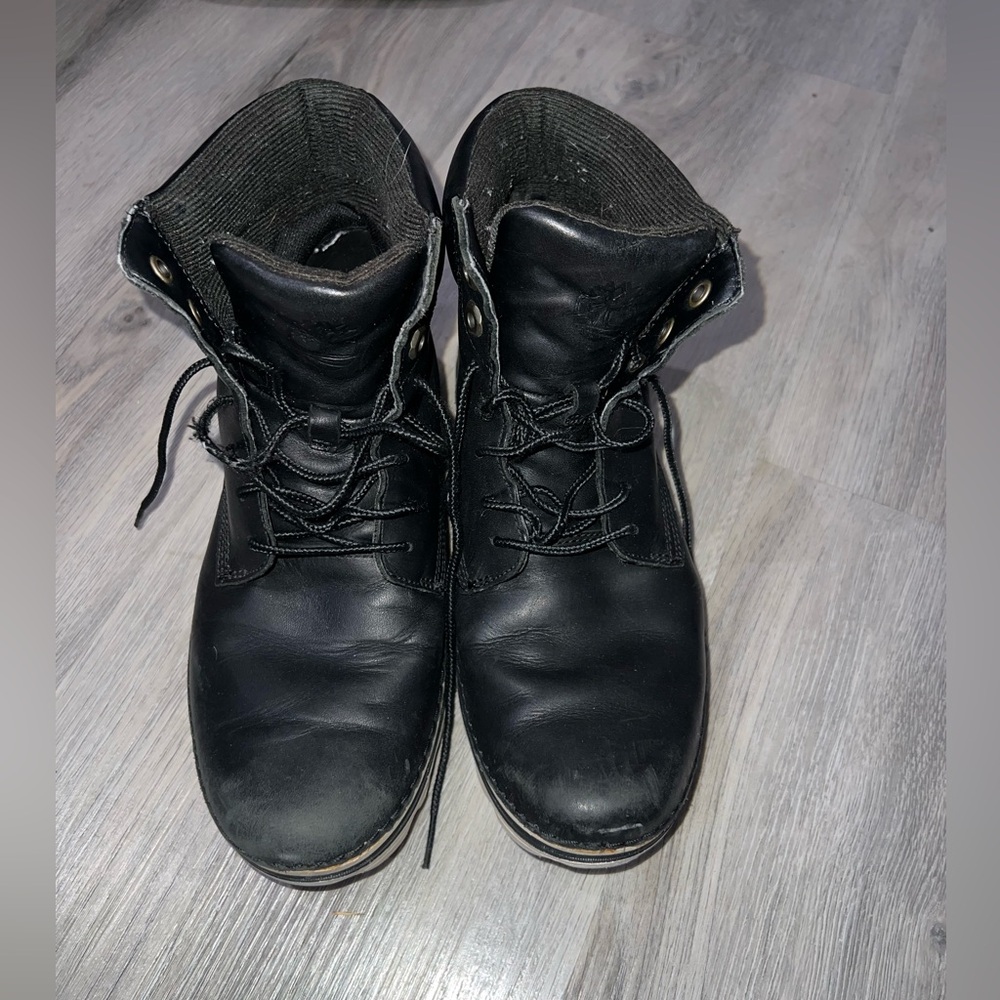 Timberland Black ortholite Boots